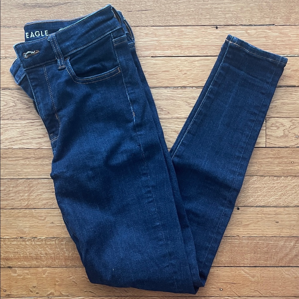 American Eagle Outfitters Dark Blue Jeans